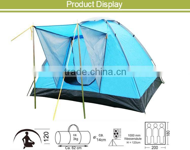 Portable flexible fiberglass tent poles camping tent