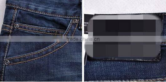 european-styled denim jeans straight jeans men baggy jeans