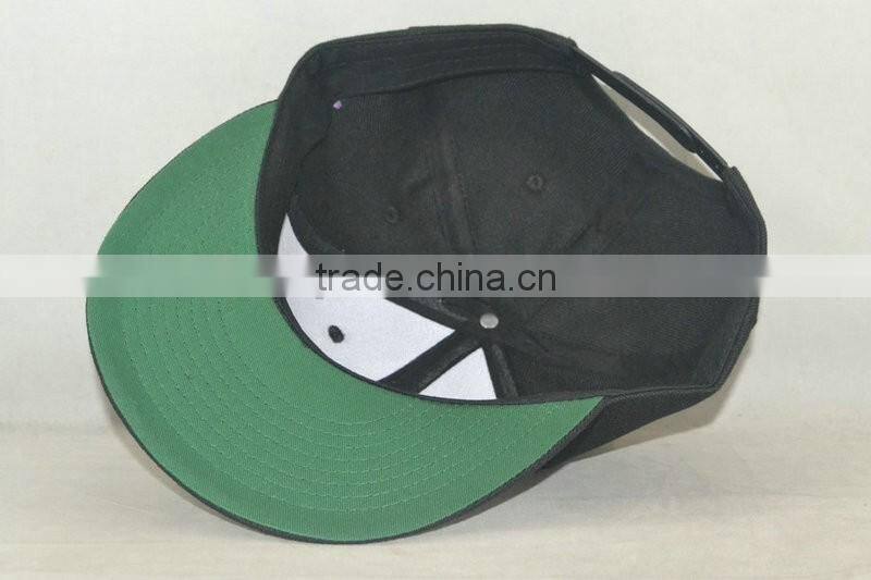 custom simple snapback new design embroidery flat brim snapback
