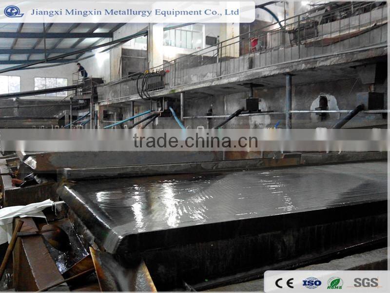 china manufacturer Gold Mining equipment 6-S shaking table separator(10# channel steel)