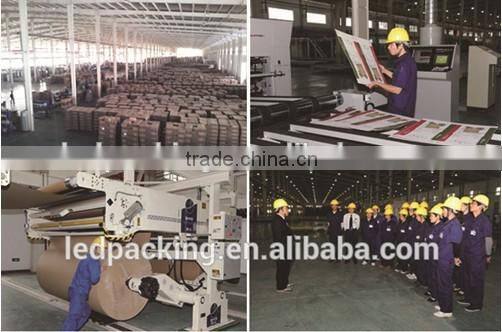 Waterproof and customized and durable carton box