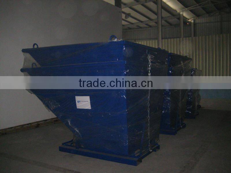 D Series Fork Mounted Rubbish Bin