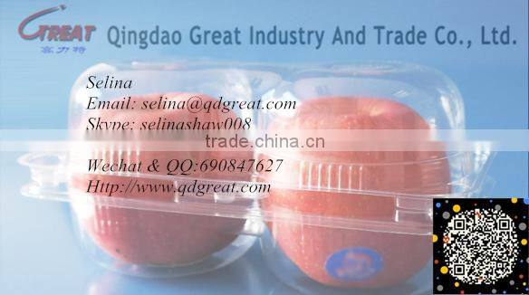 Transparent Pet Plastic Egg tray 6-30 Eggs tray