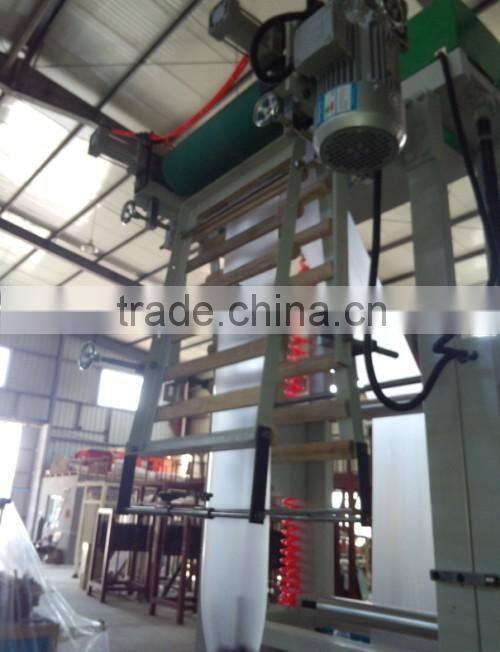 Mini Film Blowing Machine in Plastic Blowing, Single Screw PE Film Extruder