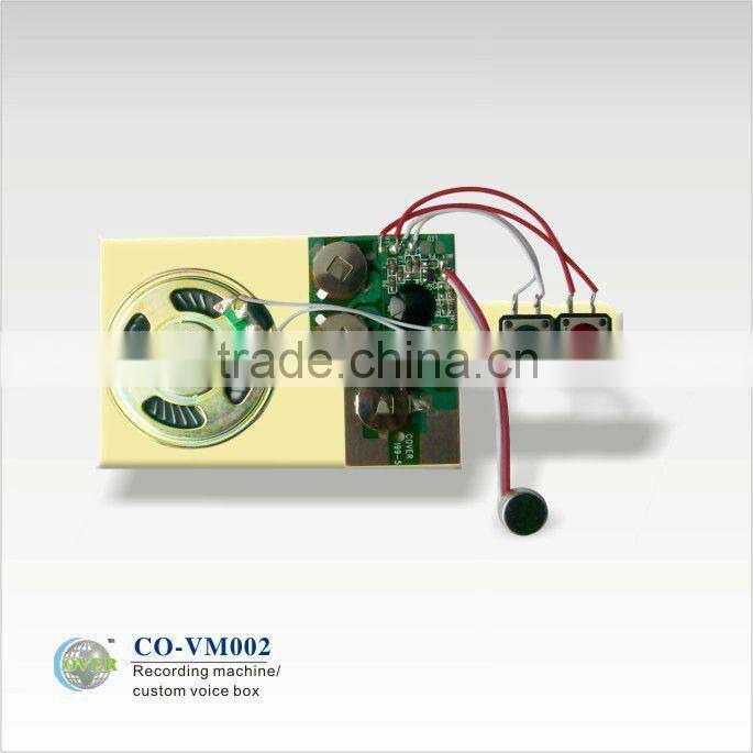 Recordable sound Module for Wedding Invitation/greeting card