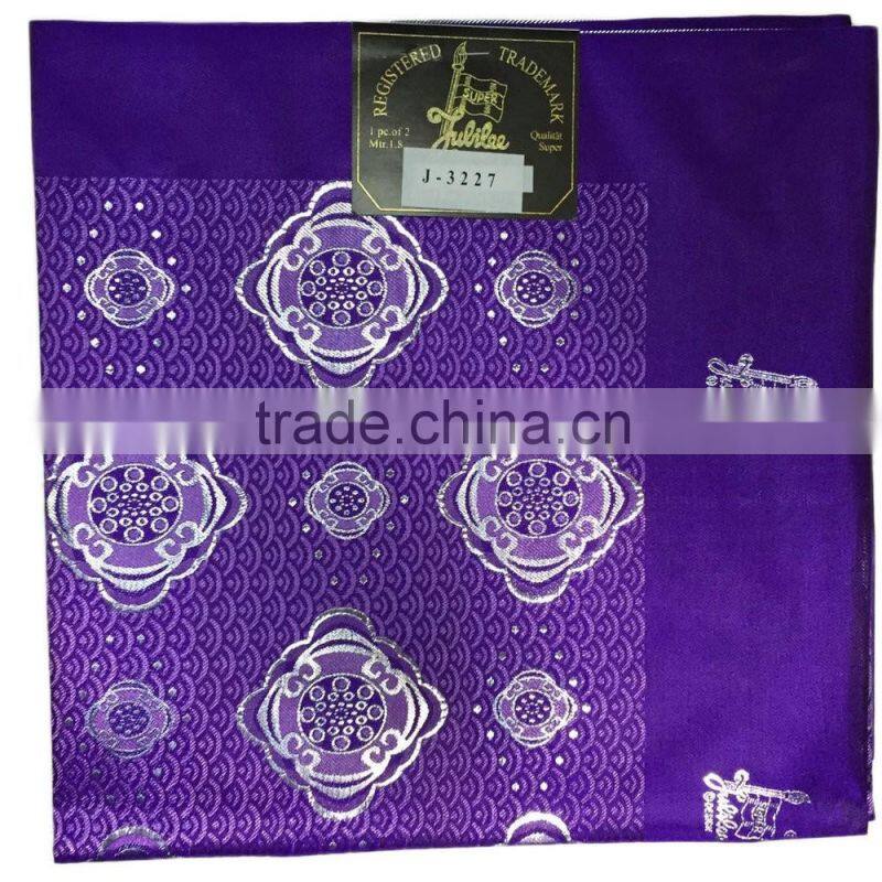 Royal bule African gele headtie / Swiss headtie / popular sego stock sample