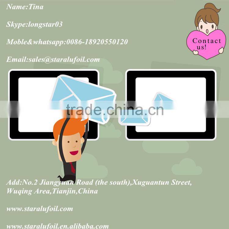 Heavy duty food packaging aluminium foil made in China