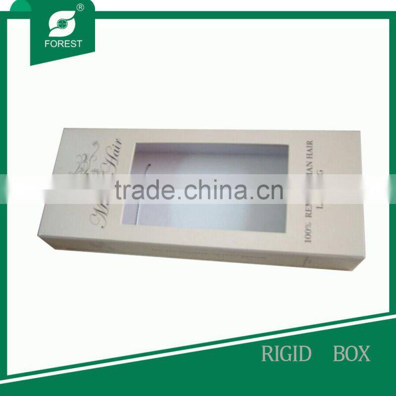 GLOSSY CUSTOM HIGH QUALITY HAIR EXTENSION WITH PVC