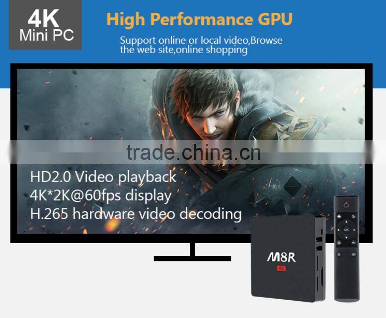 2016 Hot selling Octa Core Top Set TV with Wifi & Bluetooth & USB ports & Card Reader