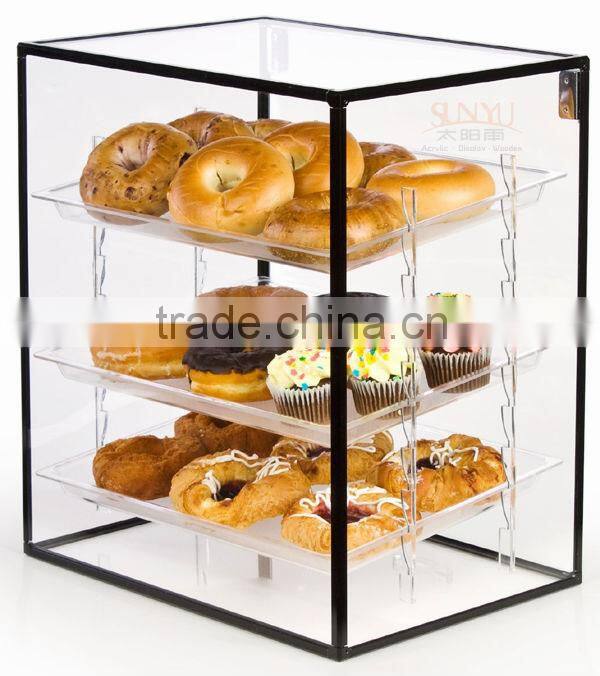 Custom Elegant Acrylic Products,Acrylic Food Display Cases