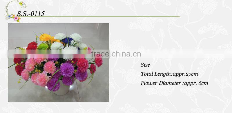 real touch foam artificial chrysanthemum