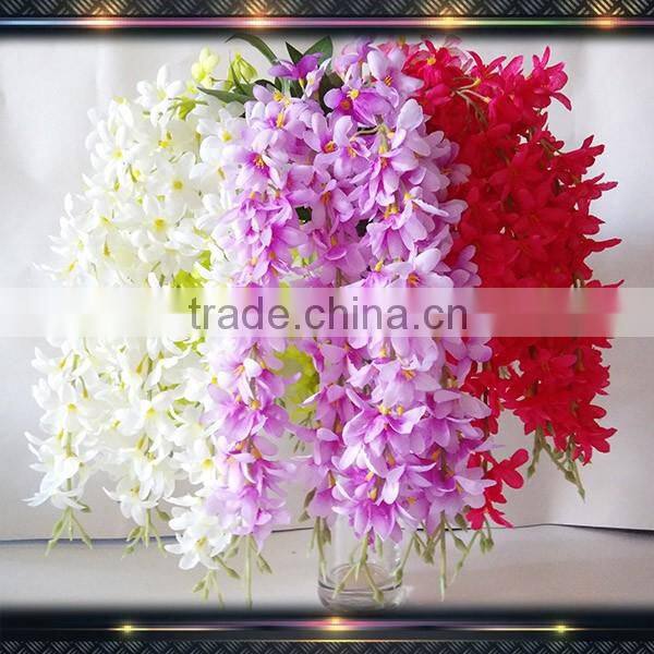 artificial flower wholesale silk flower wisteria