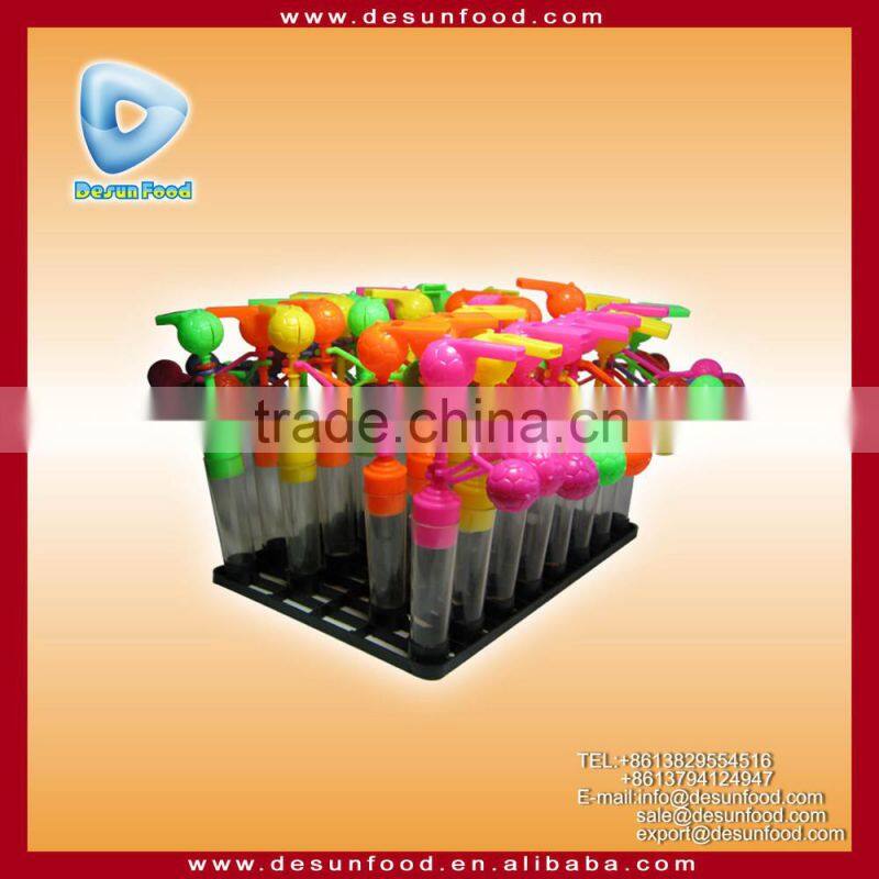 Shaking whistle football toy sweets