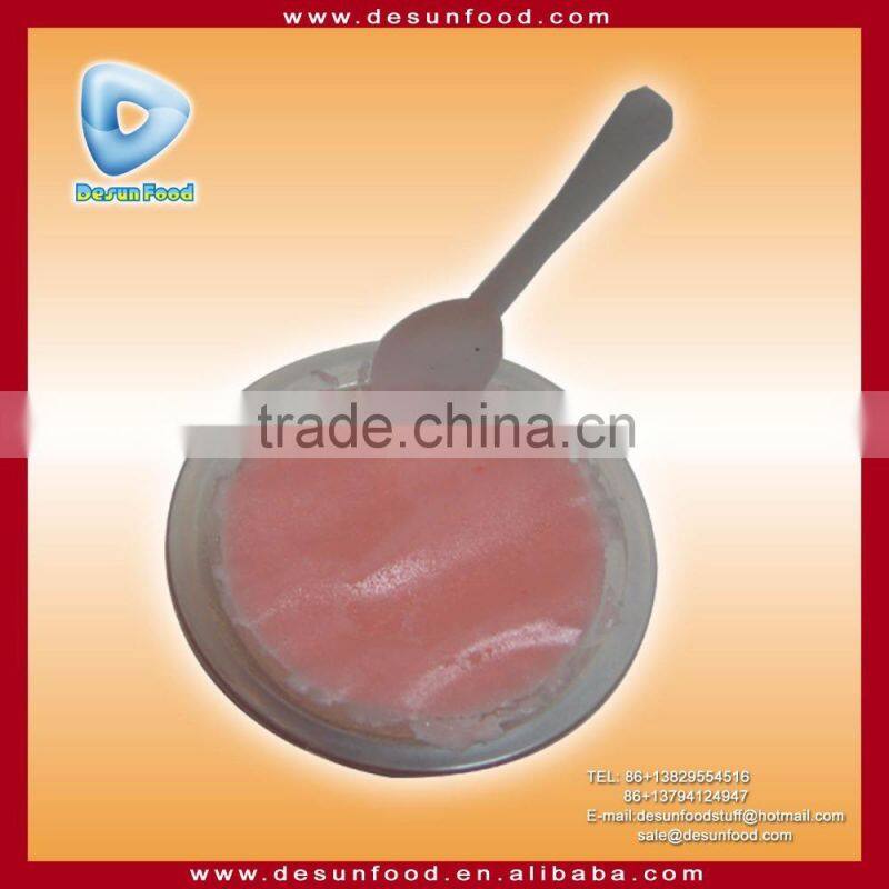 Fruity mini cup ice cream sweets