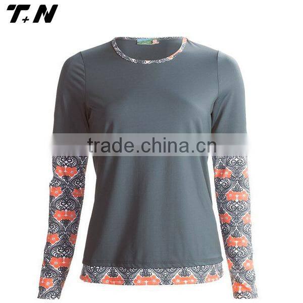 Padded sublimation mma rash guard