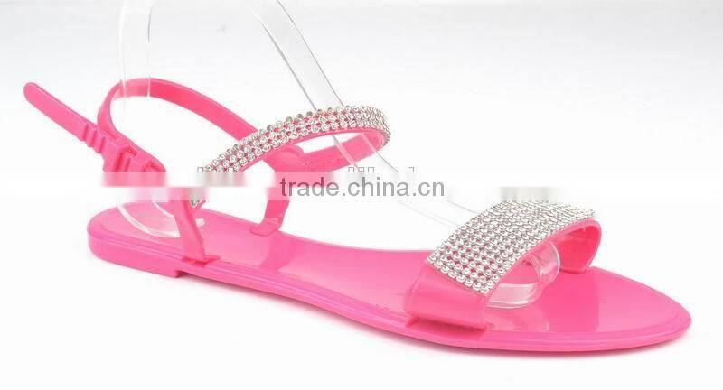 Beautiful ladies jelly shoes sandals