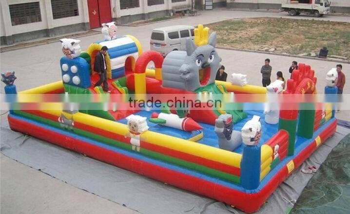 Kids playground inflatable bouncer house for sale