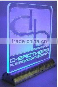 Acrylic sign LED display