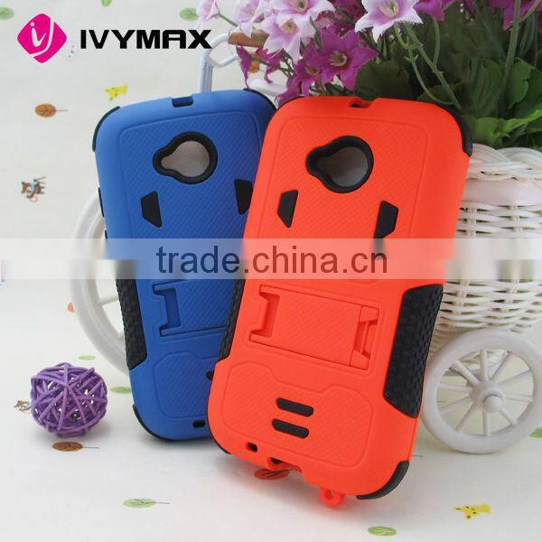 For Motorola E2 case silicone pc back cover case