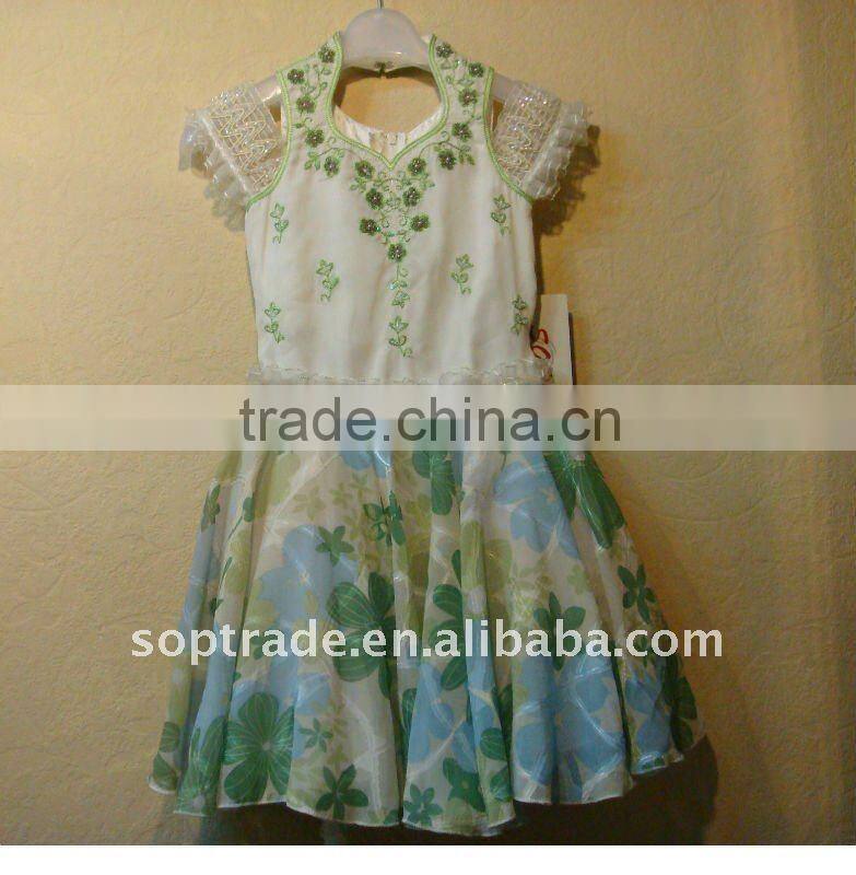 Latest design kids party wear dresses for girls