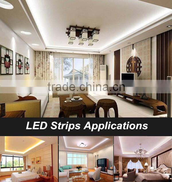 RF Wireless/IR Controller Flex RGB LED Light Strip, Color Changing RGB LED Strip Light Kit with Blister Packing CE &RoHS