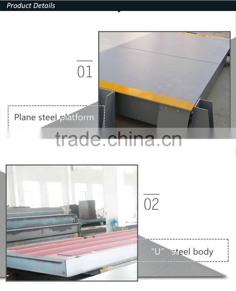 100t Electronic Weighing Loadometer Truck Weighbridge Scale