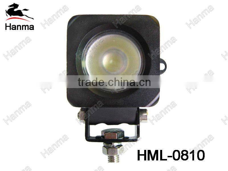 HOT!!!10W CREE LED work light/LED driving light on 12/24V 4x4 offraod cars, Jeep,atv,suv,truck,trailer,tractor,motorcycle,IP67
