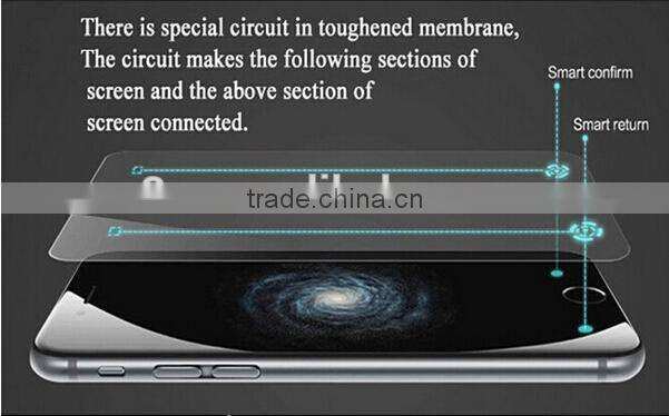 2015 9H Smart glass screen protector for iphone 6 smart tempered glass screen protector for iphone 6 smart tempered glass film