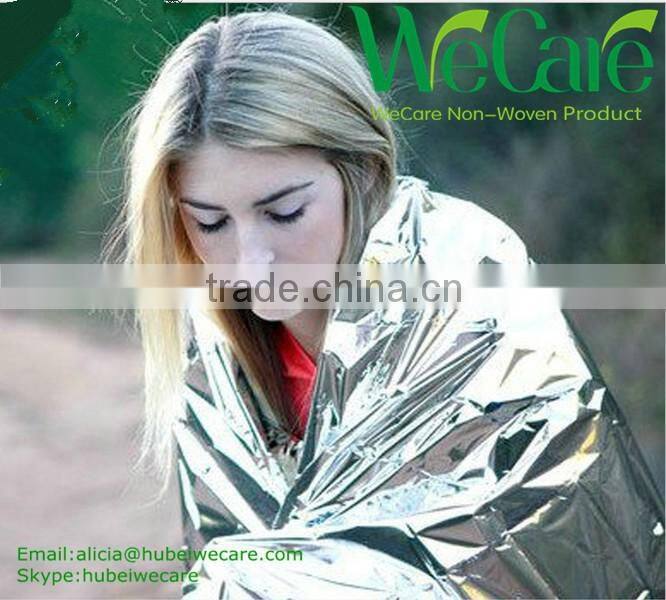 aluminum emergency blankets/foil emergency blanket/wholesale mylar emergency blankets emergency mylar blanket