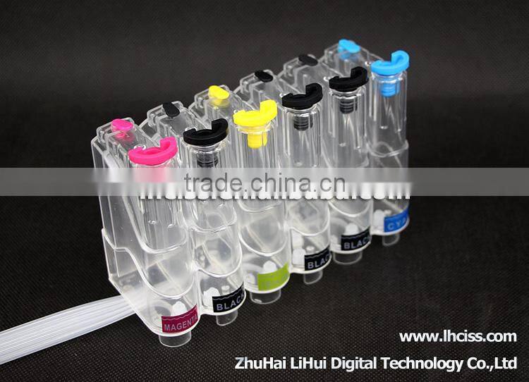 LIFEI 6 color PGI-970BK/CLI-971PK/C/M/Y/GY ciss with chip for Canon PIXMA MG7790