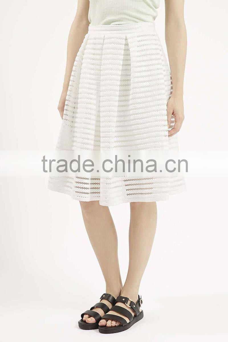 stylish cotton soaringly elegant women's midi skirt