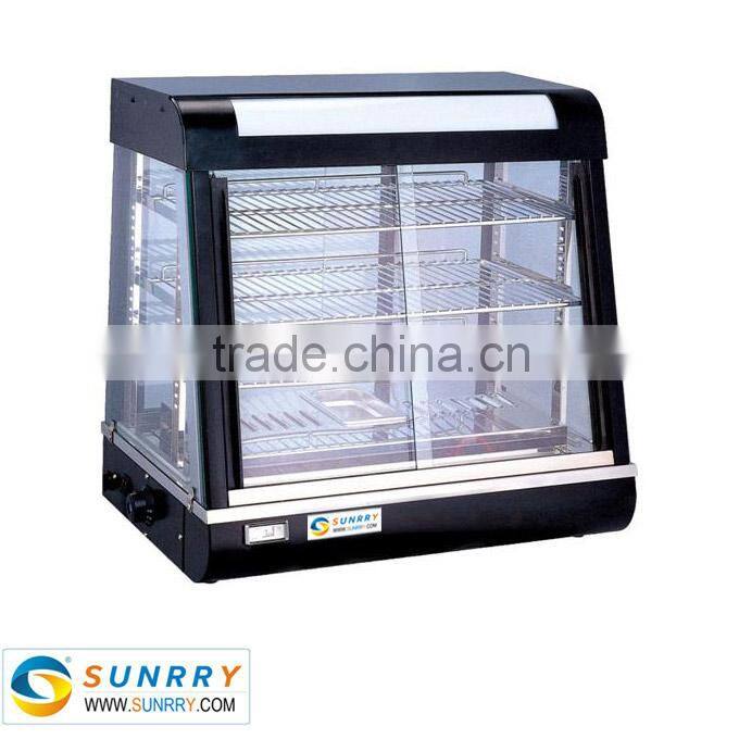 Counter top buffet display food warmer CE approved glass food warmer (SUNRRY SY-WD60A)