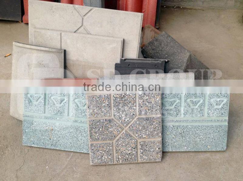 concrete color roof tile pressing equipment