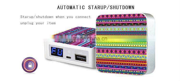 S-zone ODM power bank with aztec design