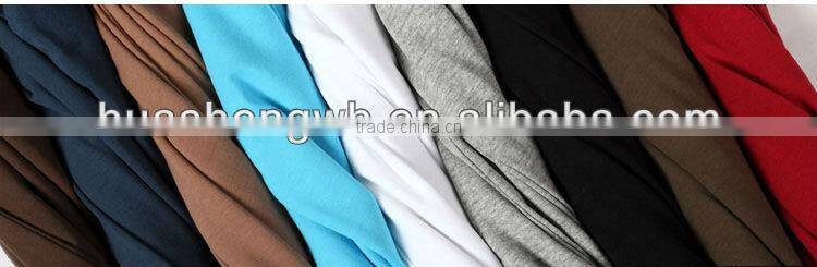 100%COTTON v-neck simple plain printing T-shirt for men