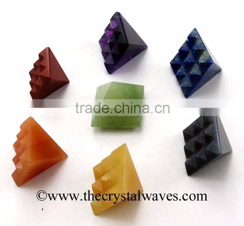 Red Aventurine Lemurian Master Pyramid