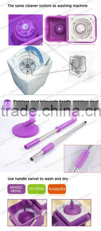 New Arrival PRO 360 Rotating Spin Magic Mop go spin mop