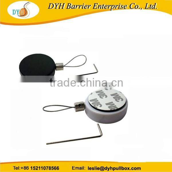 Round retractable pull box,retractable reel mechanism,anti-theft ring display