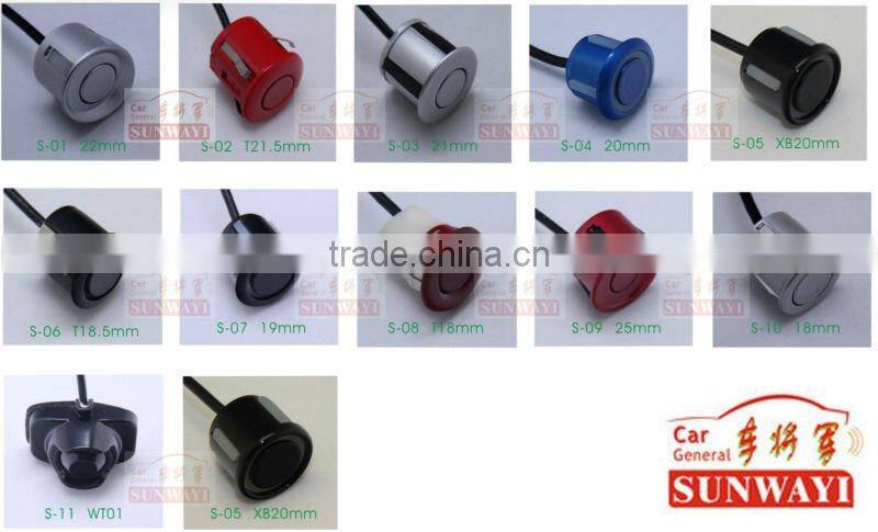 Car LED 4 Reverse Parking Sensors Car Reversing Aid vacent slot sensor