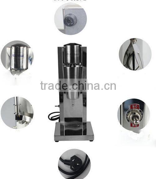 Top quality stainless steel automatic double cups/ single cup electric milk shake mixer
