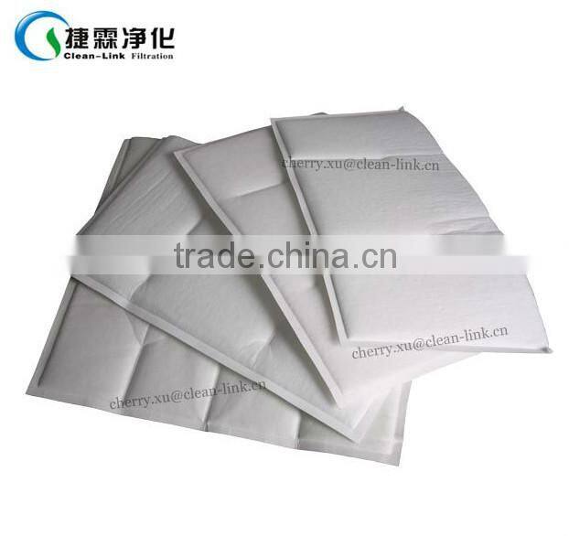 Clean-Link hot melt filter bag and Pocket filter