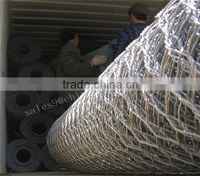 21 gauge with 3/8"X3/8" coop hexagonal wire mesh, dog hexagonal wire mesh