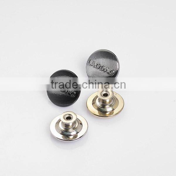 Customized metal snap button for clothing