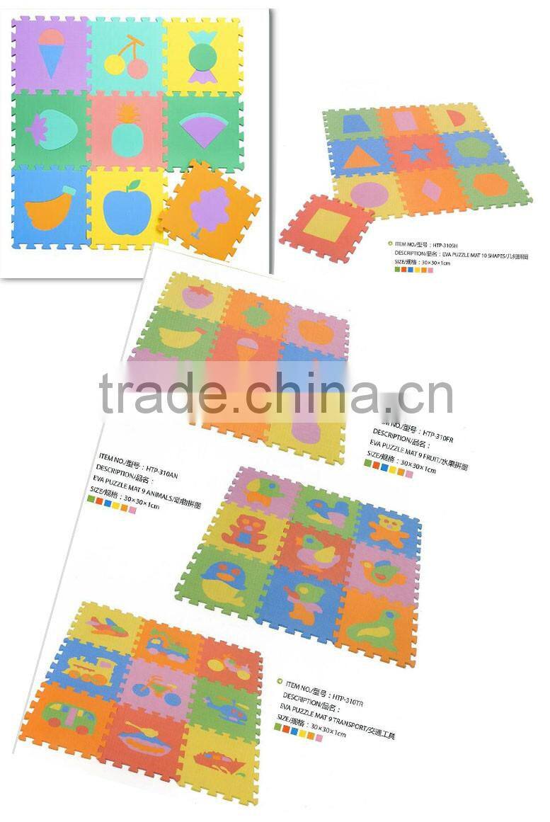 EVA Foam Alphabet Puzzle Mat for Kids Colorful EVA Sheet