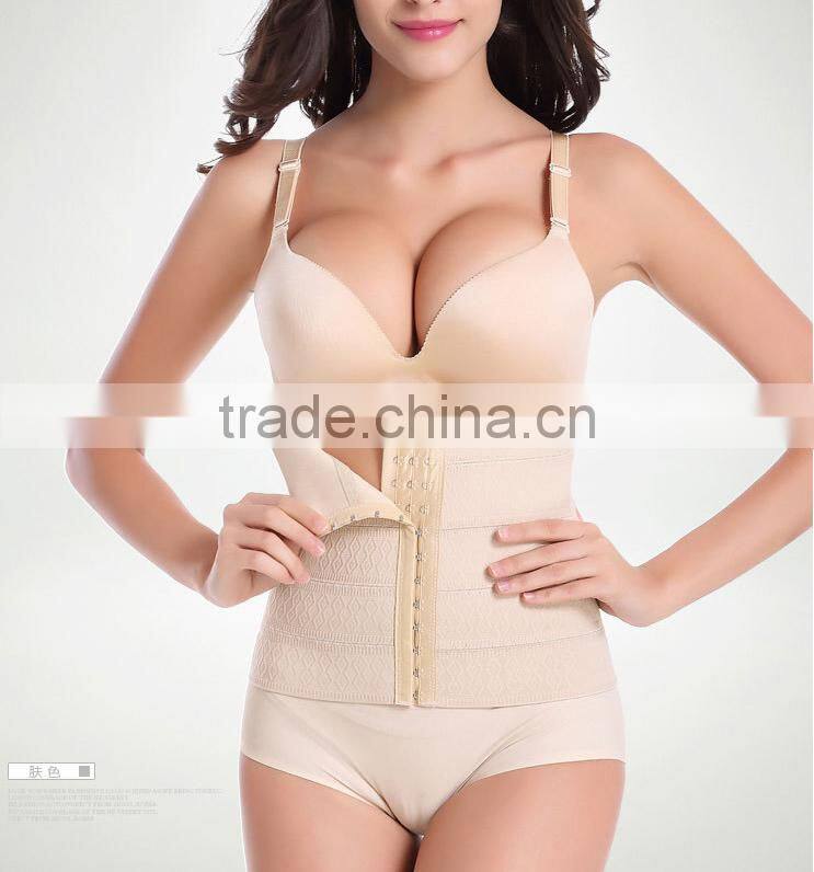 Wholesale Boneless waist training Latex Under Bust Corset