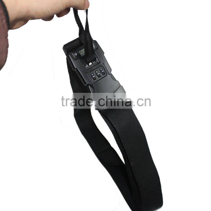 2015 Newly Design 40KG LCD Digital Password Lock luggage Belt Scale digital luggae scales