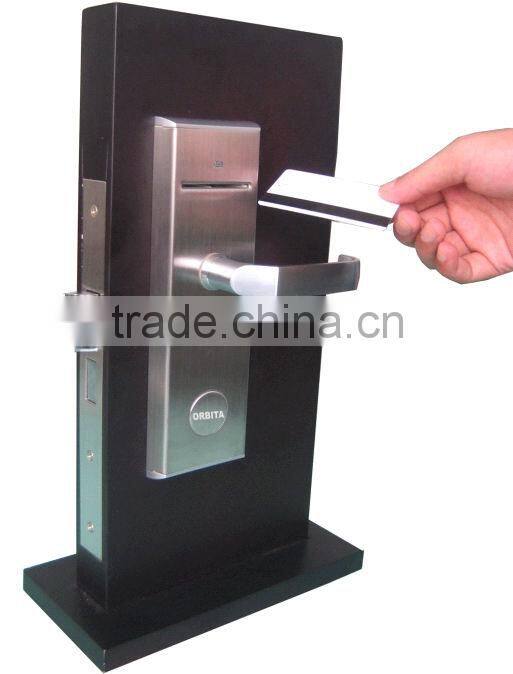 E1010S 33 magnetic strip card hotel lock with locking system