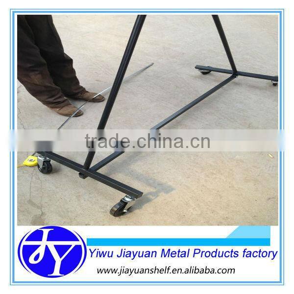 metal hanging clothes display racks