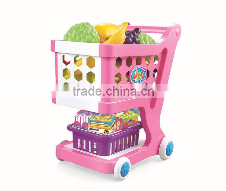 Hot sale new products shopping cart kids supermarket toy
