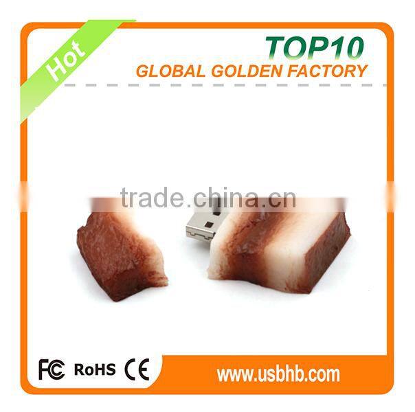 Wholesale cheap cartoon usb drive, customized pork usb flash drive with CE FCC ROHS